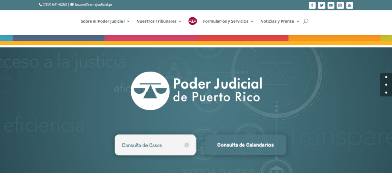 Poder Judicial De Puerto Rico Lanza Nuevo Portal De Internet – RINCÓN ...